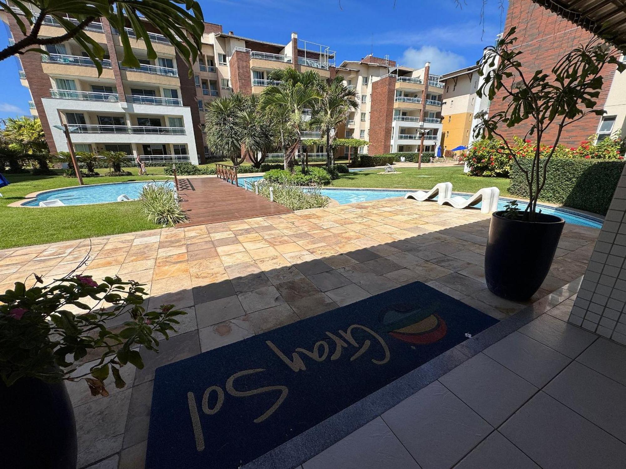 Gransol, Terreo, Pe Na Areia, 03 Qtos, 10 Hospedes, A 600m Do B Park Aquiraz