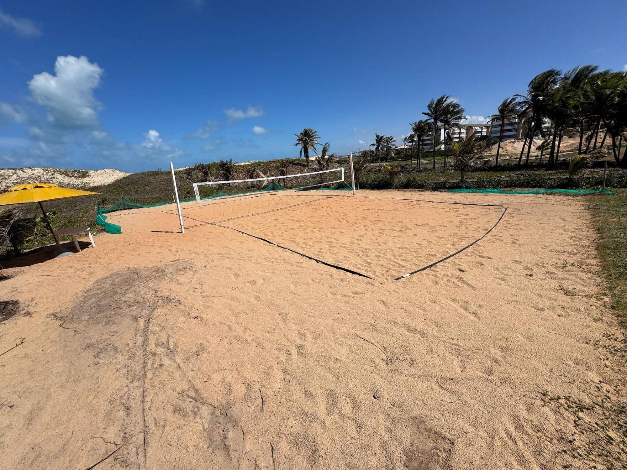 Gransol, Terreo, Pe Na Areia, 03 Qtos, 10 Hospedes, A 600m Do B Park Aquiraz