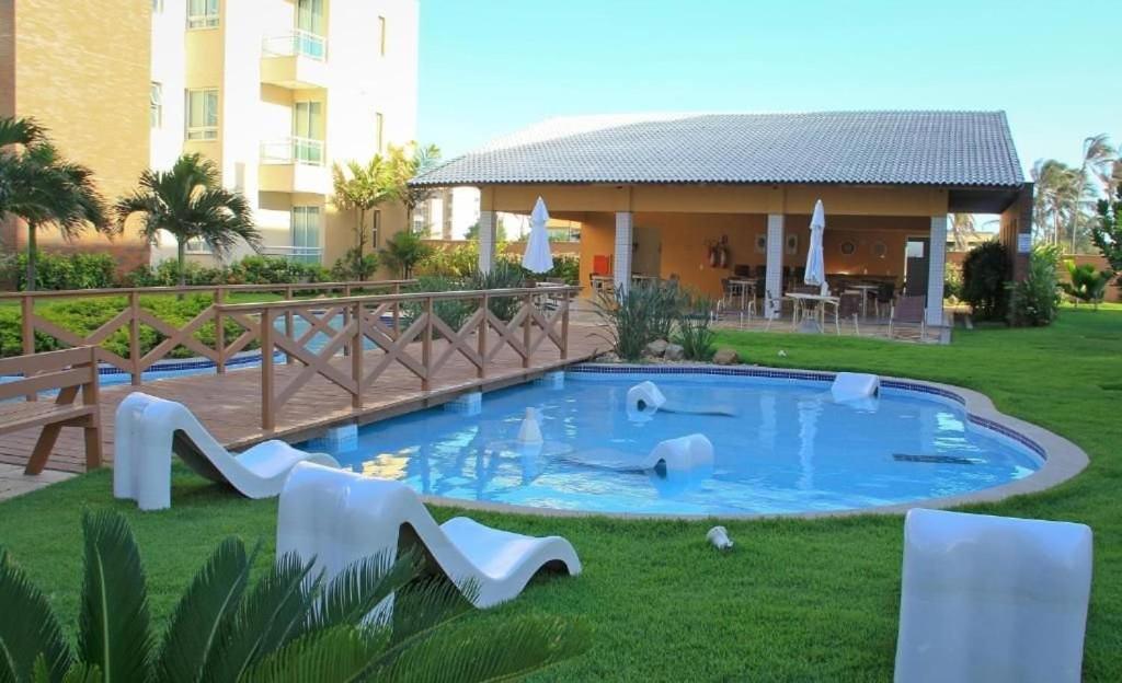 Gransol, Terreo, Pe Na Areia, 03 Qtos, 10 Hospedes, A 600m Do B Park