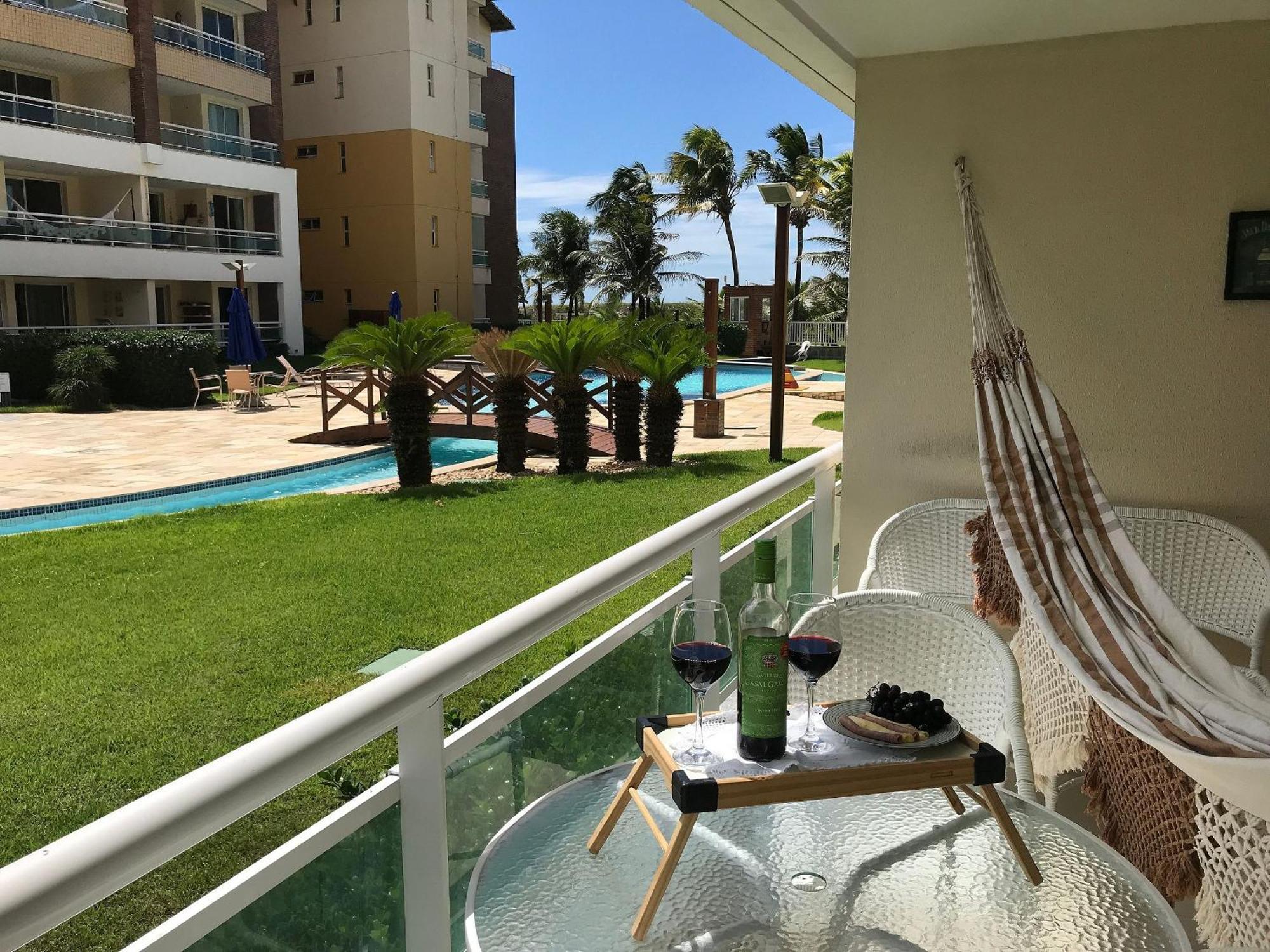 Apartment Gransol, Terreo, Pe Na Areia, 03 Qtos, 10 Hospedes, A 600m Do B Park *