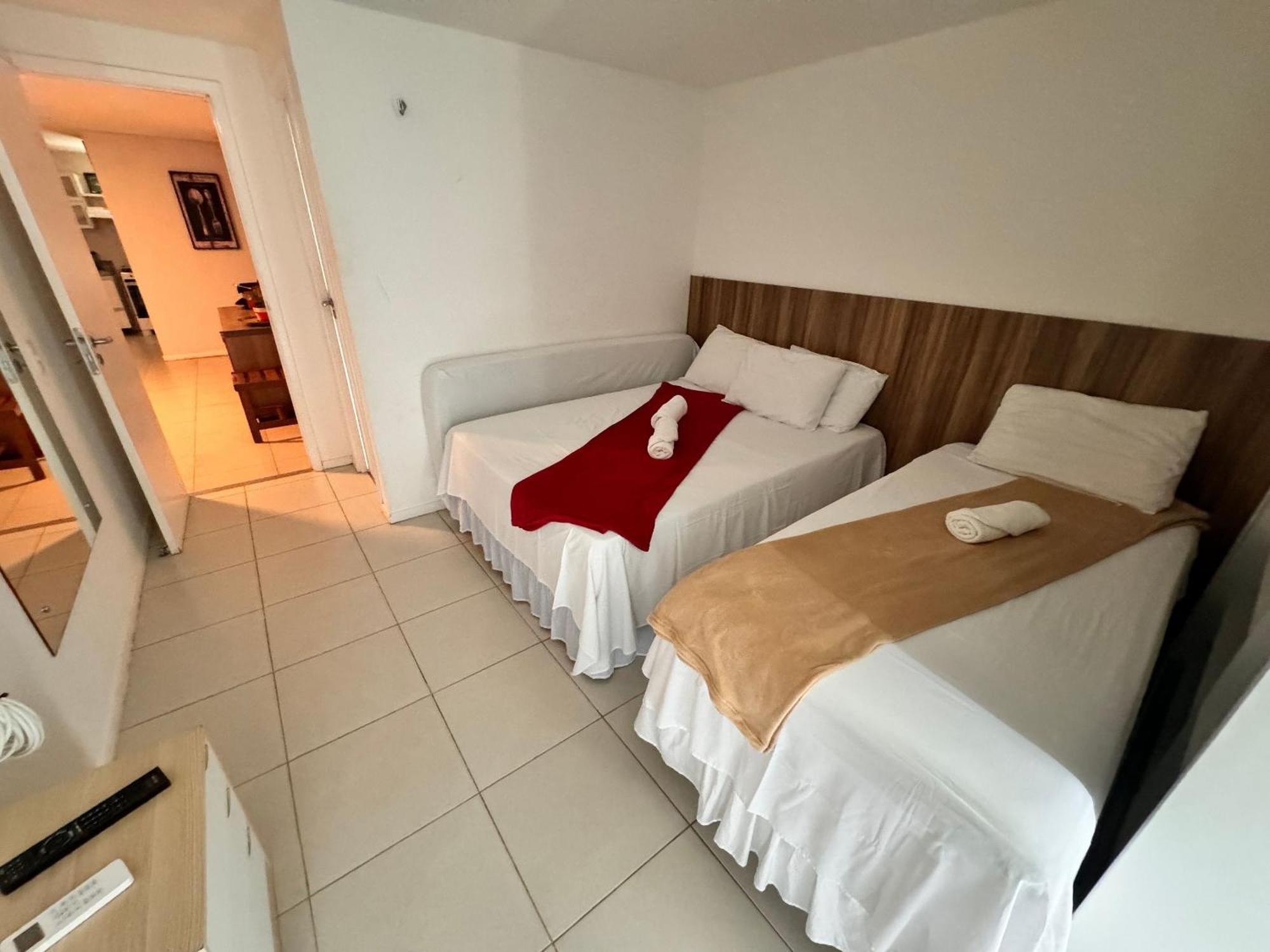 Apartment Gransol, Terreo, Pe Na Areia, 03 Qtos, 10 Hospedes, A 600m Do B Park *
