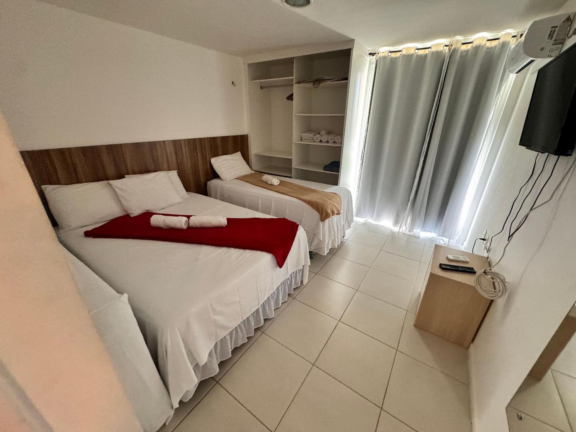 Gransol, Terreo, Pe Na Areia, 03 Qtos, 10 Hospedes, A 600m Do B Park Apartment Aquiraz
